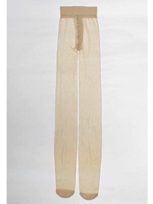 Fully transparent basic dance tights