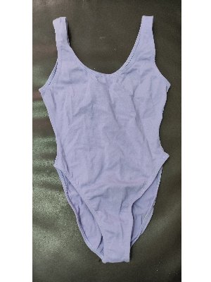 Purple elastic cotton leotard 紫色彈性棉質連體衣