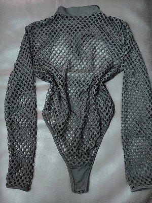 Black fishnet leotard 黑色網狀連體衣